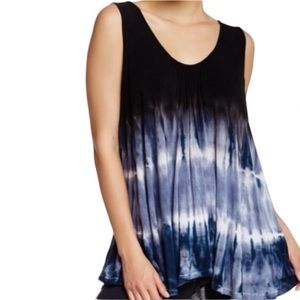 NWT Free People Sebastian tie dye ombré tank top